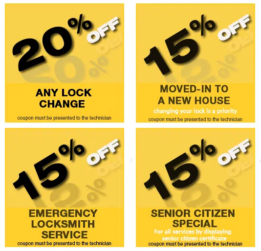 Exclusive Locksmith Service Mesa, AZ 480-999-1586 - coupon-img